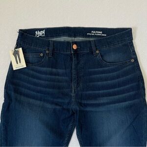 Tags Removed - Mugsy Fultons Jeans Size 36 x 32 Original Stretch Indigo Straight